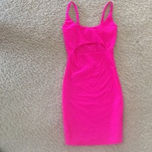 Fashionnova Hot Pink Minidress
